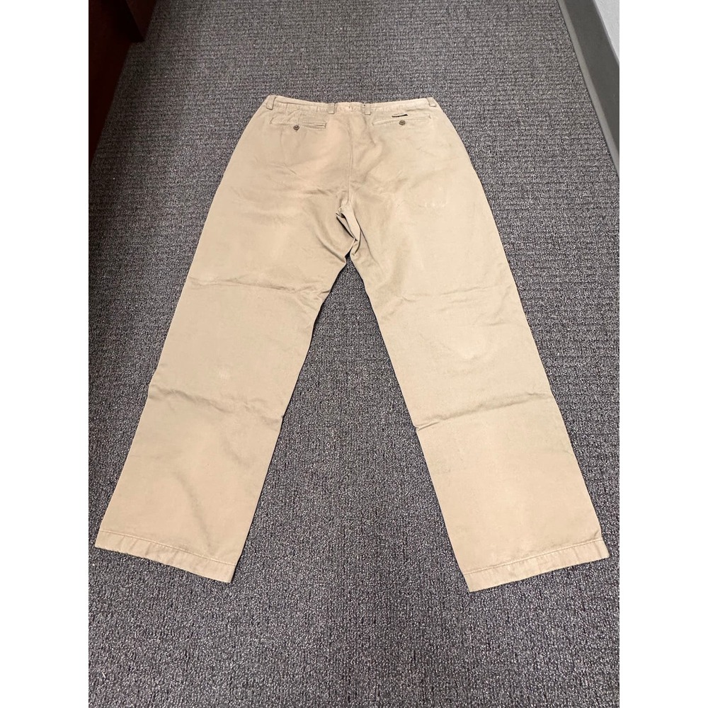 Nautica Men’s Khakis Marine Drill Relax Fit Size 38x34 See‎ Details - Picture 2 of 7